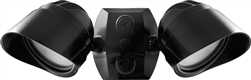 RAB BULLET2X12NB 2x12W LED Adjustable Dual Heads Bullet Flood,  4000K (Neutral), Black Finish