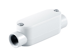 Rab C-50SCW In-line Connectors, White Finish