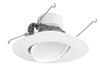 RAB DLED4AR11YN 11W 4" LED Round Retrofit Downlight, Adjustable Head, 3500K Color Temperature