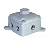 RAB EXJ1 Junction Box 8 Hubs 1/2" Cover 1/2" Hub, Compatible with Explosionproof Fixture