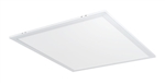 RAB EZPAN2X2-30Y/D10/E2 30W 2' x 2' EZPAN Edgelit LED Panel with Emergency Battery Back-up, 3000K (Warm), 2840 Lumens, 81 CRI, 120-277V, Dimmable, DLC Approved, White Finish