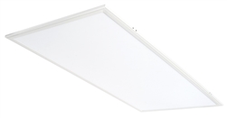 RAB EZPAN2X4-40Y/D10/LC 40W 2' x 4' EZPAN Edgelit LED Panel with Lightcloud Control System, 3000K (Warm), 4182 Lumens, 81 CRI, 120-277V, Dimmable with Lightcloud Installed, White Finish