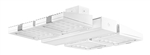 RAB FALCOR160W/D10 160W Falcor 4 Heads Fixture LED High Bay, No Photocell, 5100K (Cool), 14220 Lumens, 72 CRI, 120-277V, Dimmable Operation, DLC Listed, White Finish