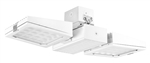 RAB FALCOR80NW 80W Falcor 2 Heads Fixture LED High Bay, No Photocell, 4000K (Neutral), 6678 Lumens, 75 CRI, 120-277V, Standard Operation, DLC Listed, White Finish