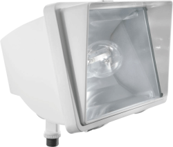 RAB FF100W Future Flood Light 100W High Pressure Sodium Lamp 120V White Color