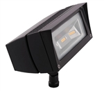 RAB FFLED18N/PC Floodlight 22W LED Lamp, 4000K Neutral Bronze Finish with Photocell