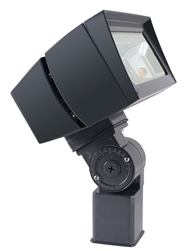 RAB FFLED39SFN/D10 39W Arm Mount LED Floodlight, No Photocell, 4000K (Neutral), 3902 Lumens, 83 CRI, 7H x 6V Beam Distribution, Dimmable Operation, Bronze Finish
