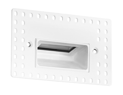 RAB FSLEDH3NS/120/TL 3W LED Steplight Recessed, 4000K (Neutral), 61 Lumens, 82 CRI, 120V, Horizontal Model, Trimless, Silver Finish