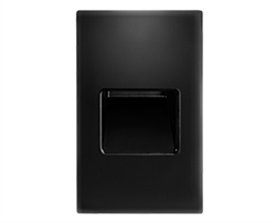 RAB FSLEDV3YB/120 3W LED Steplight Recessed, 3000K (Warm), 36 Lumens, 82 CRI, 120V, Vertical Model, Black Finish