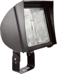 RAB FX100T/PC FlexFlood Light Trunnion Mount 100W High Pressure Sodium Lamp 120V Bronze Color with Photocontrol