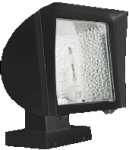 RAB FX100XQT FlexFlood Light Wall Mount 100W High Pressure Sodium Lamp 120V-277V Bronze Color
