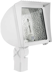 RAB FXF32SFQTW 32W Slipfitter Mount Compact Fluorescent Floodlight, No Photocell, 2400 Lumens, White Finish