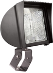 RAB FXF32TQT/PC 32W Trunnion Mount Compact Fluorescent Floodlight, Button Photocell 120V, 2400 Lumens, Bronze Finish