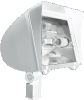 RAB FXL250SFQTW/PC FlexFlood XL Flood Light Slipfitter Mount 250W High Pressure Sodium Lamp 120V-277V White Color with Photocontrol
