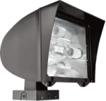 RAB FXL400XQT/PC FlexFlood XL Flood Light Wall Mount 400W High Pressure Sodium Lamp 120V-277V Bronze Color with Photocontrol