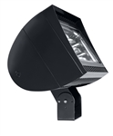RAB FXLED200T/D10 200W Trunnion Mount LED Floodlight, 5000K (Cool), No Photocell, 27005 Lumens, 72 CRI, 120-277V, 7H x 6V Beam Distribution, Dimmable Operation, DLC Listed, Bronze Finish