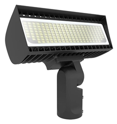 RAB FXLEDSSF Slipfitter Mount LED Floodlight, 4000K/5000K, 10,206 Lumens, 80 CRI, Standard Operation, Bronze Finish