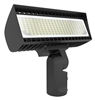 RAB FXLEDSSF/7PR Slipfitter Mount LED Floodlight, 4000K/5000K, 10,206 Lumens, 80 CRI, 7-Pin receptacle, Bronze Finish