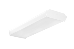 RAB GUS2-25NW/D10 25W 24" LED GUS Surface Wrap, 4000K (Cool), 2757 Lumens, 120-277V, White Finish