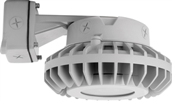 RAB HAZBLED26FF 26W Wall Mount LED Hazardous Location Fixture, 5100K (Cool), 2249 Lumens, 69 CRI, Frosted Lens, No Guard, Natural Finish