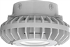 RAB HAZXLED42CF 42W Ceiling Mount LED Hazardous Location Fixture, 5100K (Cool), 3816 Lumen, 69 CRI, Clear Lens, No Guard,  DLC Listed, Natural Finish