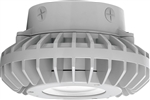 RAB HAZXLED42CF 42W Ceiling Mount LED Hazardous Location Fixture, 5100K (Cool), 3816 Lumen, 69 CRI, Clear Lens, No Guard,  DLC Listed, Natural Finish