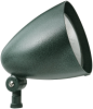 RAB HB101VG 150W Incandescent Bullet Shaped PAR Flood 120V landscape light, Verde Green