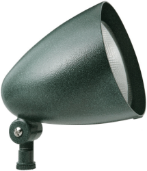 RAB HB101VG 150W Incandescent Bullet Shaped PAR Flood 120V landscape light, Verde Green