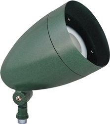 RAB HBLED10DCVG 10W Solar LED Floodlight, 5200K (Cool), 338 Lumens, 61 CRI, Verde Green Finish