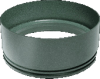 RAB HH1VG Hood with tempered glass lens reduces glare and protects lamp from water, Verde Green