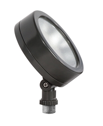 RAB LES13 13W LESLIE LED Economy Bullet Flood Light, 5000K (Cool), 1169 Lumens, 83 CRI, 120V, 6H x 6V Beam Distribution, Bronze Finish