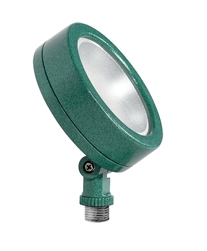 RAB LES13VG 13W LESLIE LED Economy Bullet Flood Light, 5000K (Cool), 1169 Lumens, 83 CRI, 120V, 6H x 6V Beam Distribution, Verde Green Finish