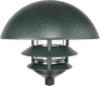 RAB LLD3VG/F13 3 Tier Lawn Light with Dome Top, 120V 13 watts Compact Fluorescent Lamp, Verde Green