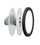 RAB LRFGNLEDA Lens/Reflector Kit, Clear Lens, Compatible with Gooseneck Fixture,  Bronze Finish