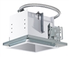 RAB MD1NTW 1 Fixture Head Recessed New Construction Mounting Frame and Housing, 90 CRI, 1/2" Trim Style, White Finish