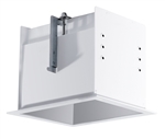 RAB MD1RTW 1 Fixture Head Recessed Remodeler Housing, 90 CRI, 1/2" Trim Style, White Finish