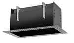 RAB MD2RTLB 2 Fixture Heads Recessed Remodeler Housing, 90 CRI, Trimless Style, Black Finish