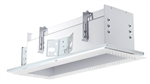 RAB MD4NTLW 4 Fixture Heads Recessed New Construction Mounting Frame and Housing, 90 CRI, Trimless Style, White Finish