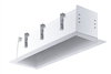 RAB MD4RTLW 4 Fixture Heads Recessed Remodeler Housing, 90 CRI, Trimless Style, White Finish