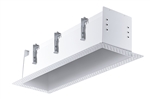 RAB MD4RTLW 4 Fixture Heads Recessed Remodeler Housing, 90 CRI, Trimless Style, White Finish
