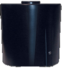 RAB MMCAP3B Metal Mighty Post Cap fits standard 2.5" pipe for landscape lighting, Black