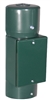 RAB MPAVG Mighty Post Adapter to install an In-Use Outlet on a Mighty Post, Verde Green