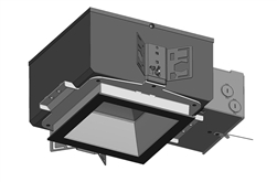 RAB NDIC4S12F 4" New Construction Square Rough-In, 12W, 90 CRI, 120V-277V, Insulation Contact (IC), On/Off Non-dimming Driver