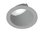 RAB NDTRIM3RW-M 3" New Construction Round Trimmed Module, Wall Washer, Matte Silver Finish