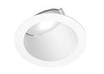 RAB NDTRIM3RW-W 3" New Construction Round Trimmed Module, Wall Washer, White Finish