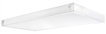 RAB PANEL2X4-44N 2' x 4' Recessed LED Panel, 44 Watts, 4000K Color Temperature, 82 CRI, 120V-277V, White Finish