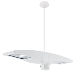 RAB PLED2X10MSW 20W Ceiling LED LSMART with Mini Sensor, 5000K Color Temperature (Cool), Standard Operation, White Finish