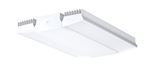 RAB RAIL150W 150W Rail LED High Bay, V Hooks Mount, No Photocell, 5000K (Cool), 17963 Lumens, 75 CRI, 120-277V, Standard Operation, DLC Listed, White Finish