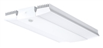 RAB RAIL185YNW/D10/WS4 185W Rail LED High Bay with Multi-Level Motion Sensor, V Hooks Mount, 3500K, 20272 Lumens, 82 CRI, 120-277V, Dimmable, DLC Listed, White Finish