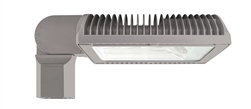 RAB RWLED2T105SFRG 105W LED Slipfitter Lamp, 5000K (Cool), Type II Light Distribution, Standard Operation, 120-277V, No Photocell, Gray Finish